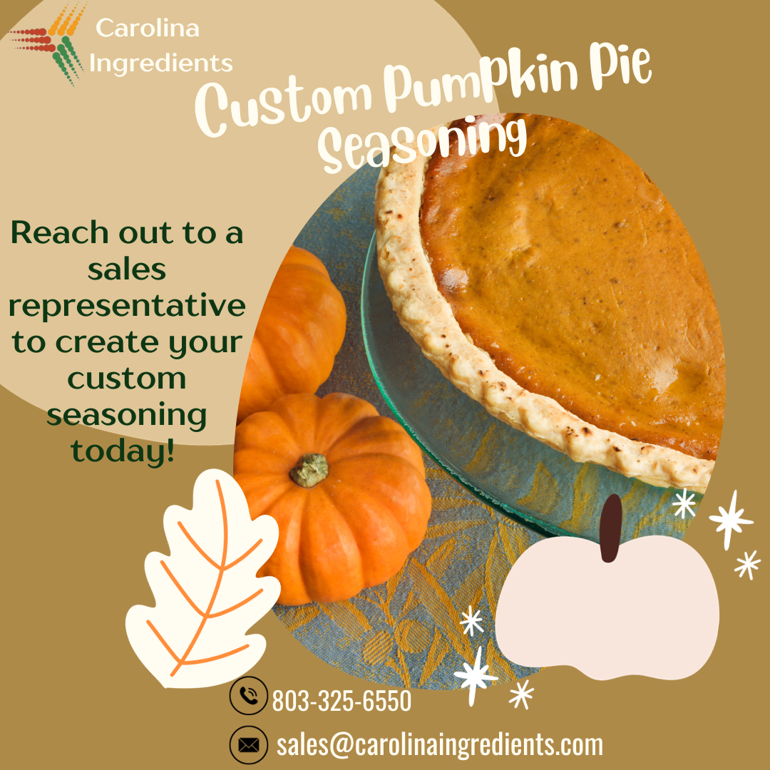 custom pumpkin pie seasoning
